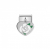 Nomination Classic - Composable Classic - Charm Herz mit Blume - 031712/07