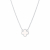 Maja Emulto Halskette - White Clover - EL0003.NE.RH.W