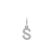 XENOX Charm - S Letter - XS10450W/S