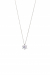 XENOX Collier - Silver Circle Krappenfassung - XS7212