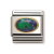 Nomination Classic - Elegance aus Edelstahl mit 18K Gold und natürlichem Halbedelstein - grüner Opal - 030502/26