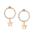 Nomination Ohrringe - CHIC&CHARM CELEBRATION EDITION EARRINGS STAR - 148618/090