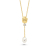 FJF JEWELLERY Halskette - Icon Pearl Ypsilon - FJF0010029YWH