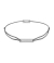 Momentoss Filo Armband - Textil - Dunkelgrau - Silber - Eckig - 21200039