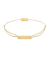 Momentoss Filo Armband - Textil - Beige - Gold - Eckig - 21200054