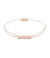 Momentoss Filo Armband - Textil - Hellrosa - Rosé - Eckig - 21200061