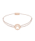 Momentoss Filo Armband - Textil - Beige - Pfote rosevergoldet - 21202798