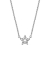 Momentoss Halskette - Weissgold Stern - 21300009