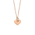 Auranto Collier - Silbercollier Herz ros - M262085