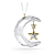 Swarovski Kristall Figuren - Weihnachtszauber-Mond-Ornament - 5686616
