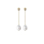 Jeberg Ohrstecker - Baroque Pearl - 5960+5919-short