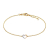 Stardiamant Armband - Herz - Brillant Gelbgold 585 - D2615G