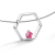 FJF JEWELLERY Halskette - Pentagon Pink - FJF0010003SPI