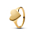 Pandora Ring - Engravable heart - 163988C00