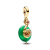 Pandora Charm - Grüner Murano-Glas Schlange - 763617C01