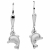 Schneider Basic Ohrringe - Silber - Delfin hängend - SK35