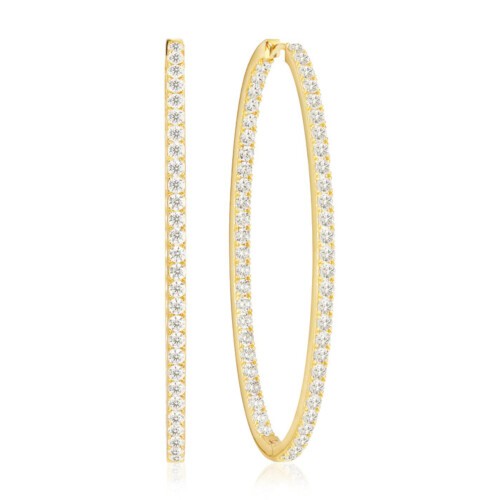 SIF Jakobs Creolen - Ellisse Piccolo - SJ-E2312-CZ-YG