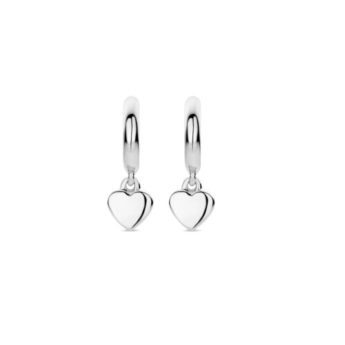 FJF JEWELLERY Creolen - Creole Classic Heart - FJF0030042SRH