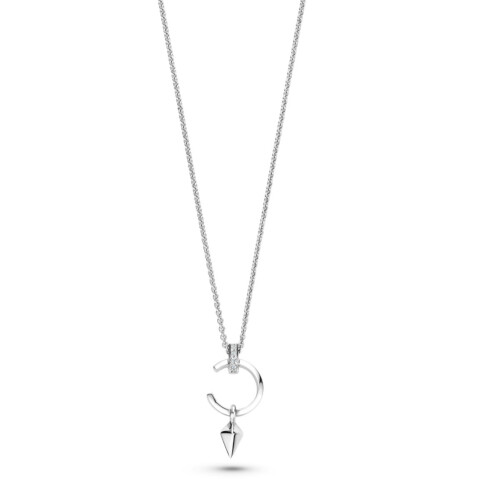 FJF JEWELLERY Halskette - Icon Kite Open Circle - FJF0010040SWH