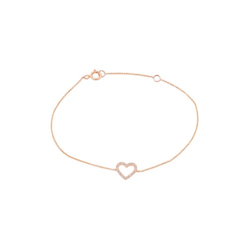 ELLA Juwelen Armband - Herz - EL00393.BR.PG