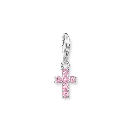 Thomas Sabo Charm - Charmista - pinkes Kreuz - 2032-051-9