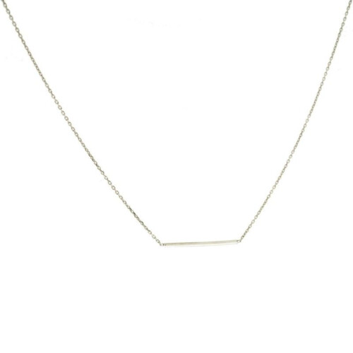 Alisia Halskette - Linear - AL518-Argento