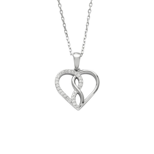 Auranto Collier - Silbercollier Herz - M262113