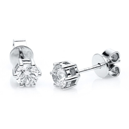 DiamondGroup Ohrstecker - Weißgold 750 - 2D583W8-1