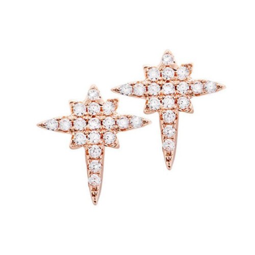 LaViida Ohrstecker - Polarstern - ELU605RG