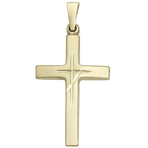 Schneider Basic Anhänger - Kreuz – Gold - K02