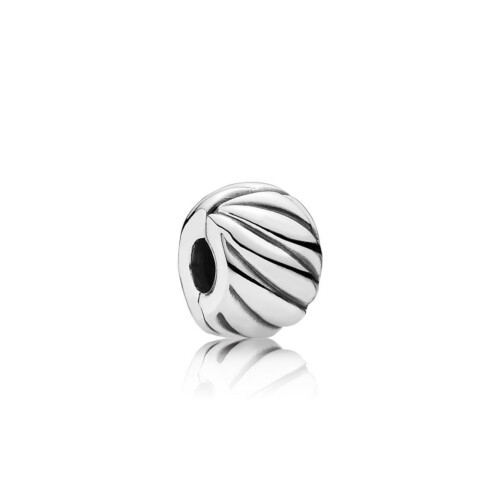 Pandora Charm - Clip - Sterlingsilber - gefiedert - 791752