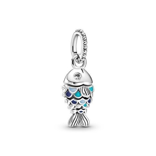Pandora Charm - Blue Scaled Fish - 799428C01