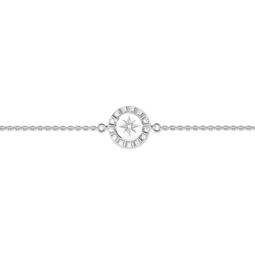 Maja Emulto Armband - Starshine white - EL00113.BR.RH.W