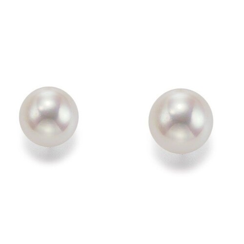 Palido Ohrstecker - Perle Gelbgold 585 - C314-002