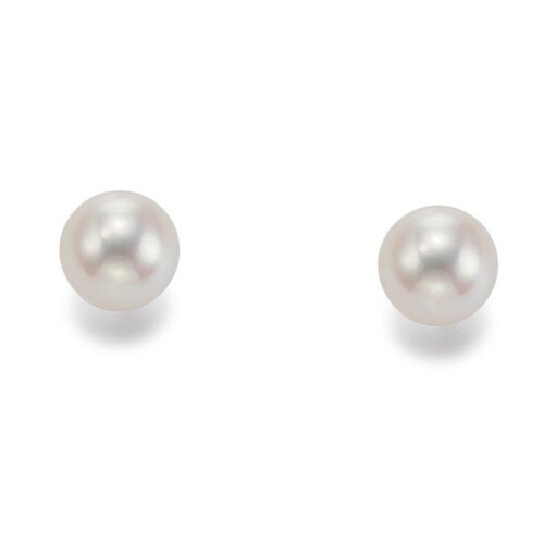 Palido Ohrstecker - Perle Weißgold 585 - C314-003/W