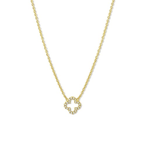 Maja Emulto Halskette - Sparkle Clover - EL0007.NE.YG