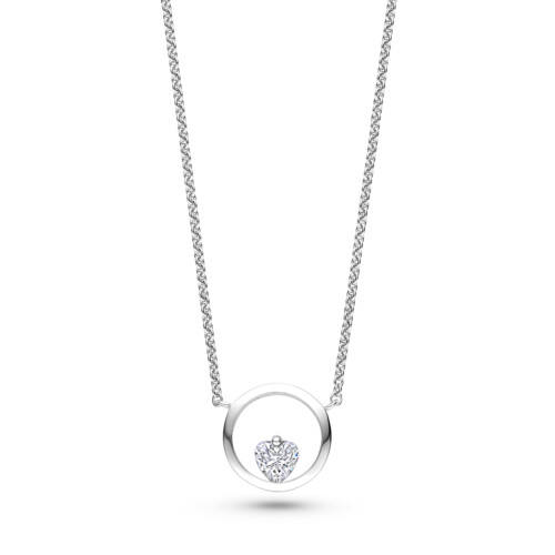 FJF JEWELLERY Halskette - Icon Heart II  - FJF0010075SWH