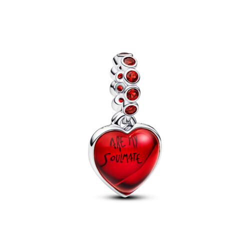 Pandora Charm - Rotes Murano-Glas Herz - 794429C01