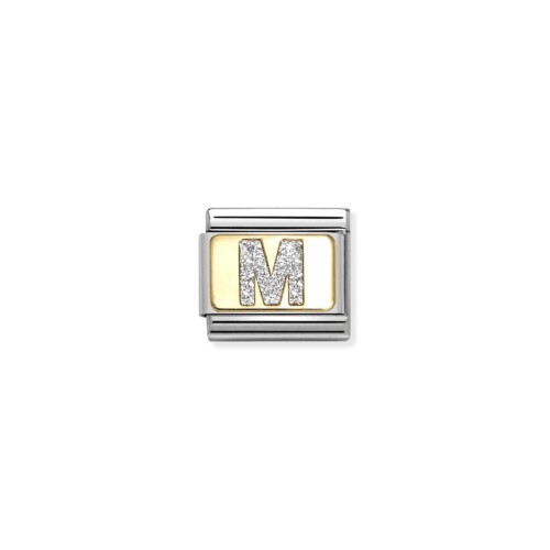Nomination Charm - COMPOSABLE CLASSIC BUCHSTABE M - 030291/13