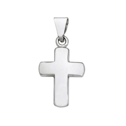 Schneider Basic Anhänger - Kreuz – Weißgold - K27