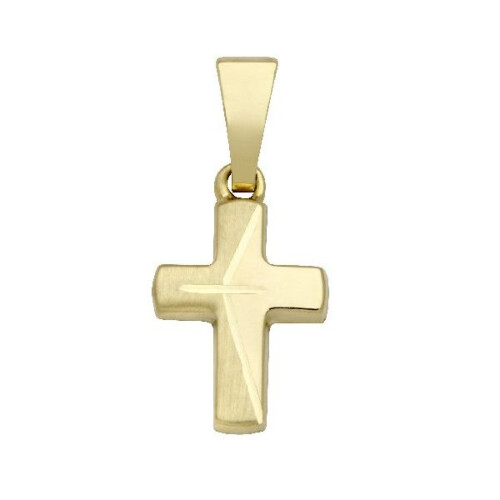 Schneider Basic Anhänger - Kreuz – Gold - K33