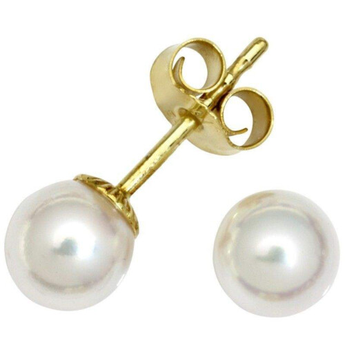 Schneider Basic Ohrstecker - Akoya Zuchtperle 6mm - ZP6