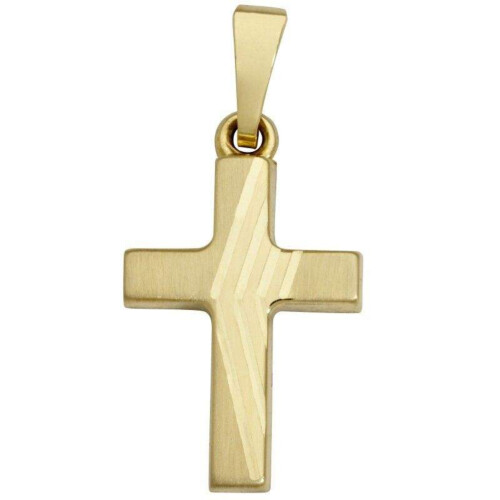 Schneider Basic Anhänger - Kreuz – Gold - K17