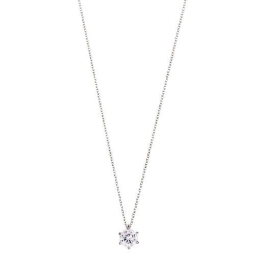 XENOX Collier - Silver Circle Krappenfassung - XS7211