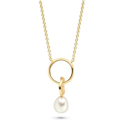 FJF JEWELLERY Halskette - Icon Circles - FJF0010028SYG