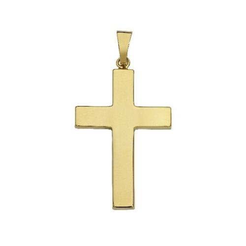 Schneider Basic Anhänger - Kreuz – Gold - K09