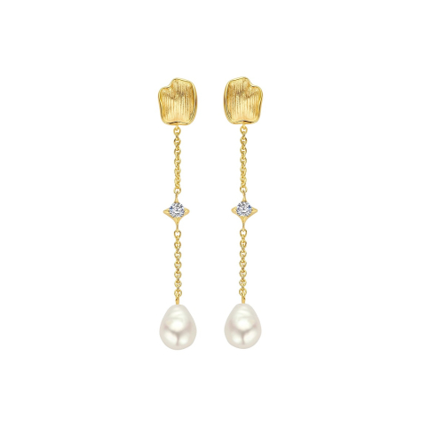 FJF JEWELLERY Ohrringe - Bella Pearl - FJF0030032YWH
