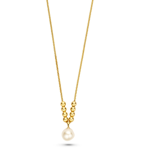 FJF JEWELLERY Halskette - Icon Pearl 8 Ball - FJF0010044SYG