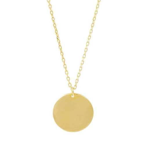 Momentoss Filo Halskette - Gravurplatte rund - 21700060