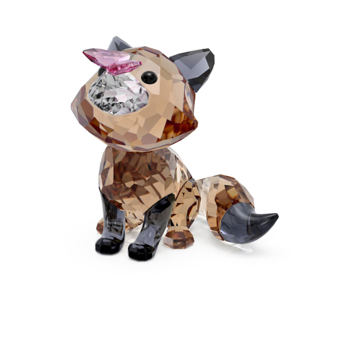 Swarovski Kristall Figuren - Fuchs und Schmetterling - 5701250